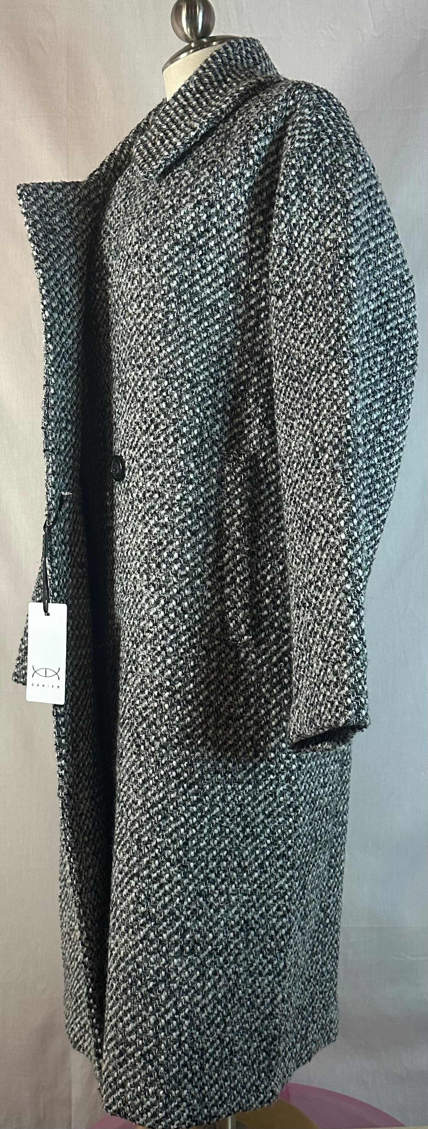 Danier Oversized Jacket - Black and White - BNWT