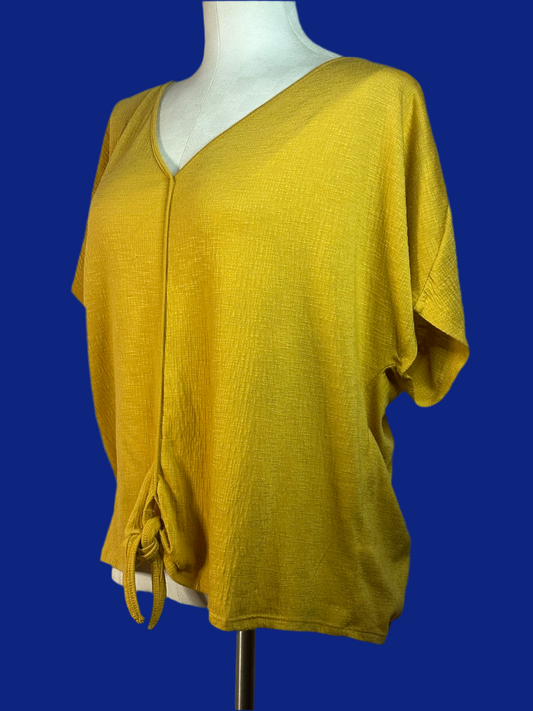 Kismet - Oversized Shirt - Mustard Yellow