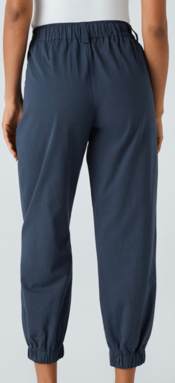 Halara - Mid Rise Zipper Pocket Casual Cotton Joggers