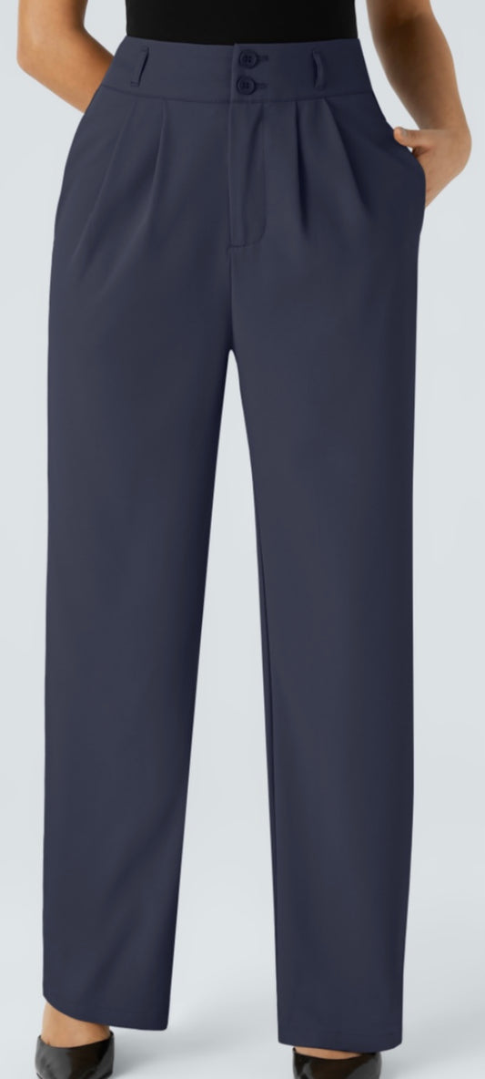 Halara - Flex High Waisted Pocket Straight Leg Work Pant