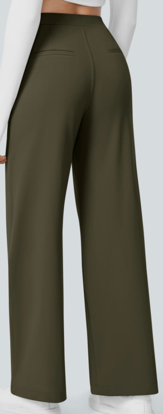 Halara - Flex High Waisted Pocket Straight Leg Work Pant