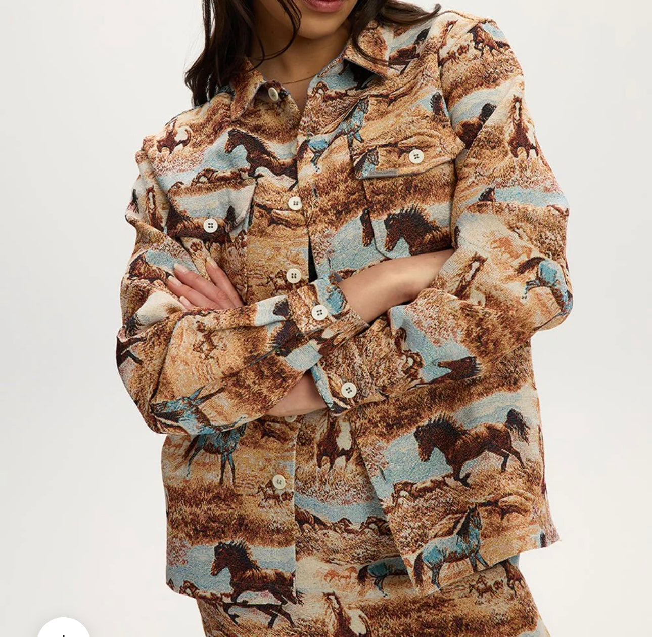 Kuwalla - Horse Print Jacket - BNWT