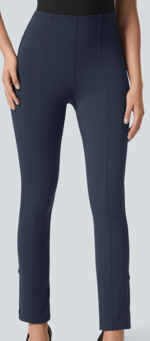 Halara - Flex High Waisted Tummy Control Adjustable Hem Work Pant 7/8 Pant