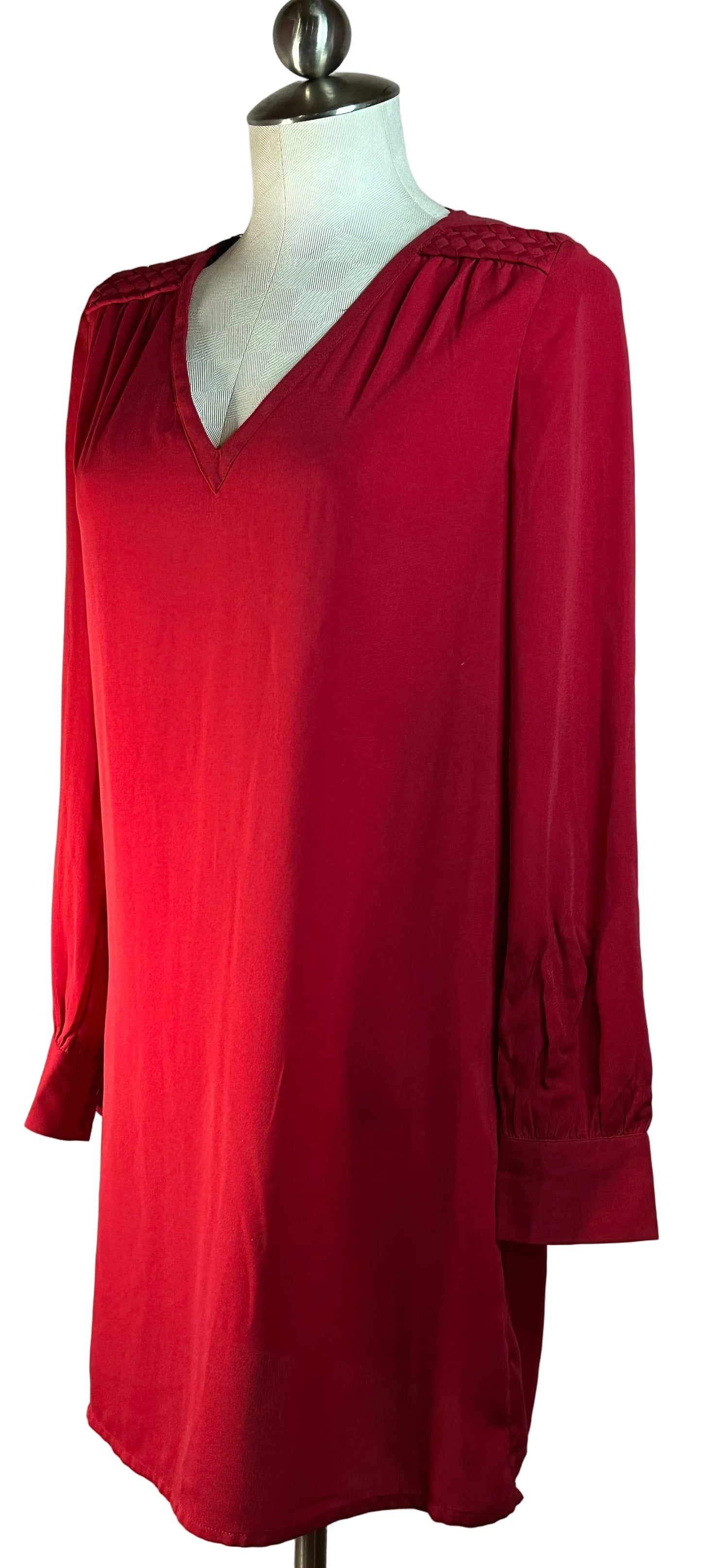 H&M Red Long Sleeve Dress - Size is 6