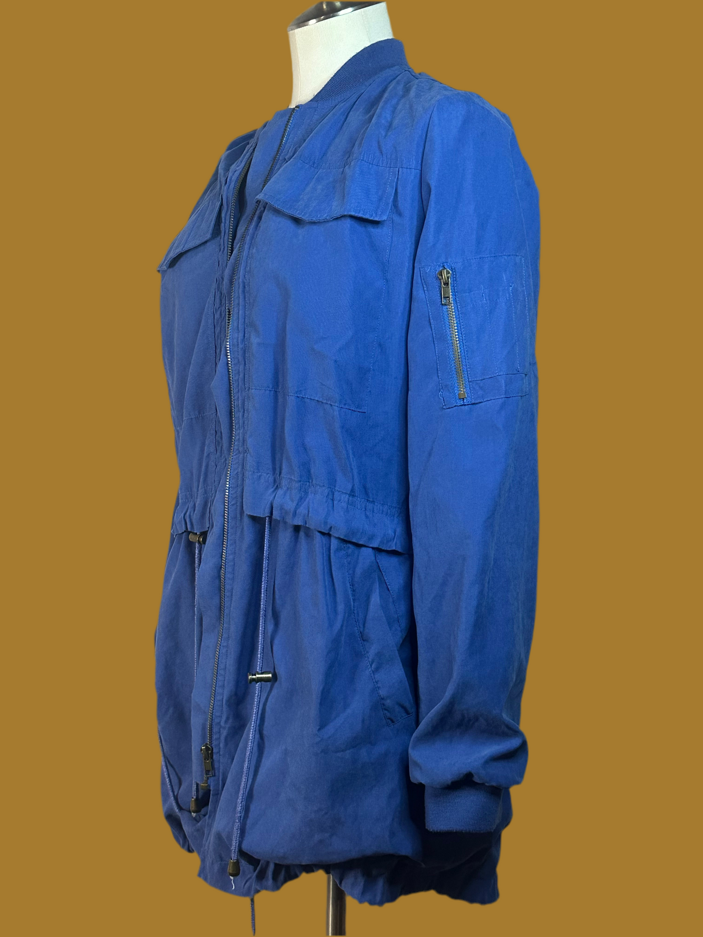 Griffin P - Sky Blue Zip Jacket