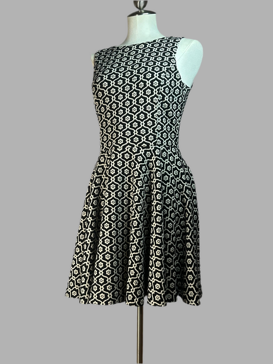 Cynthia Rowley - Pattern Zip Back Dress